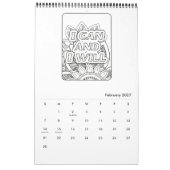 Inspirerend Gezegden Kleurboek Kalender (Feb 2027)