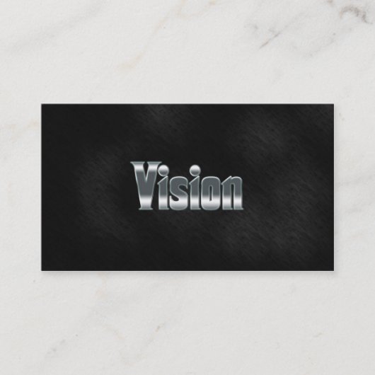 Inspirerend gezichtsvermogen van het professionele visitekaartje (Voorkant)
