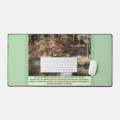 Inspirerend Gifts Quiet Courage Bureaumat (Keyboard & Muis)