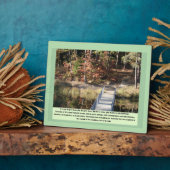 Inspirerend Gifts Quiet Courage Fotoplaat (Zijkant)