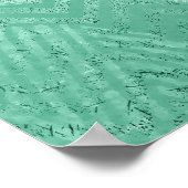 Inspirerend glimlach op uw eigen citaat poster (Hoek)