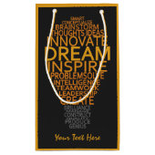 Inspirerend Gloeilamp aangepaste geschenktassen Klein Cadeauzakje (Achterkant)