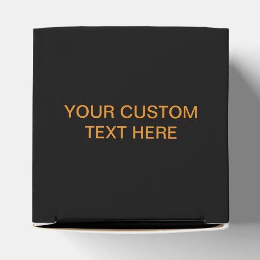 Inspirerend gloeilamp aangepaste gunst dozen bedankdoosjes (Bovenkant)