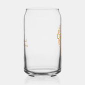 Inspirerend gloeilamp aangepaste tekst blikvorm glas (Rechts)