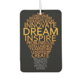 Inspirerend gloeilamp luchtverfrisser (Voorkant)