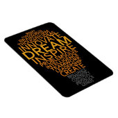 Inspirerend gloeilampmagneet magneet (Rechterzijde)