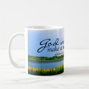 Inspirerend: God zal een manier maken... Koffiemok