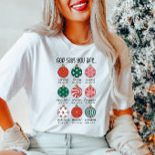 Inspirerend God zegt dat je een T-shirt bent