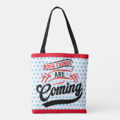 Inspirerend goede tijden tote bag (Achterkant)