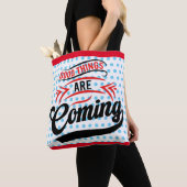 Inspirerend goede tijden tote bag (Dichtbij)