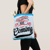 Inspirerend goede tijden tote bag (Dichtbij)