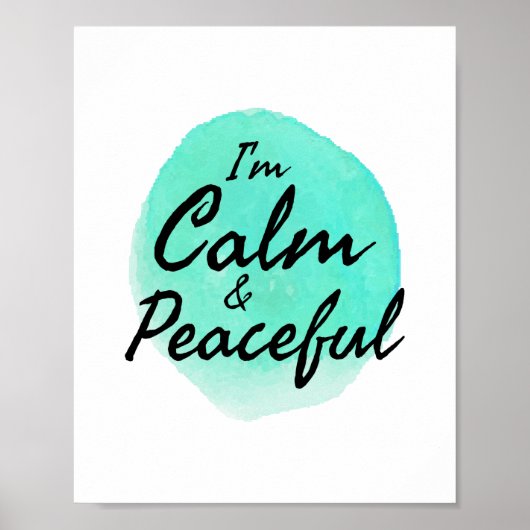 Inspirerend goede vibes voor harde werknemers poster (Voorkant)