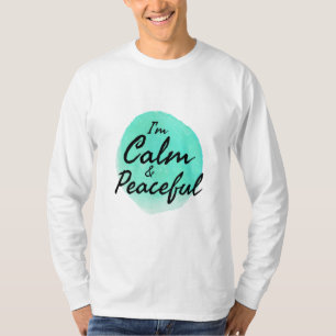 Inspirerend goede vibes voor harde werknemers t-shirt