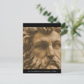 Inspirerend Goethe Quote Briefkaart (Staand voorkant)