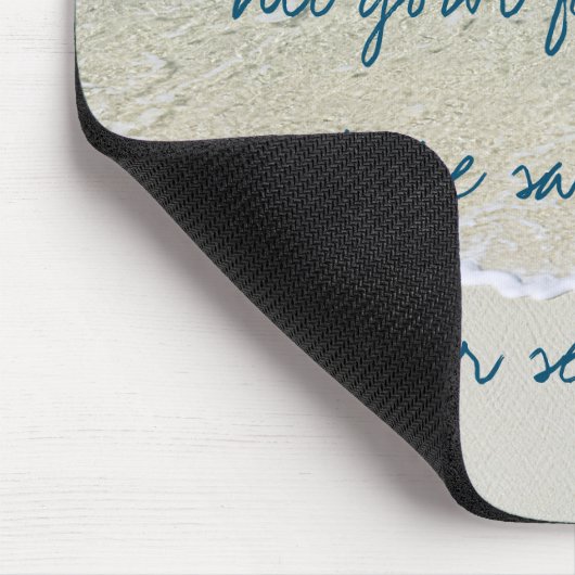 Inspirerend golven van het Surf Turquoise Blue Oce Muismat (Hoek)