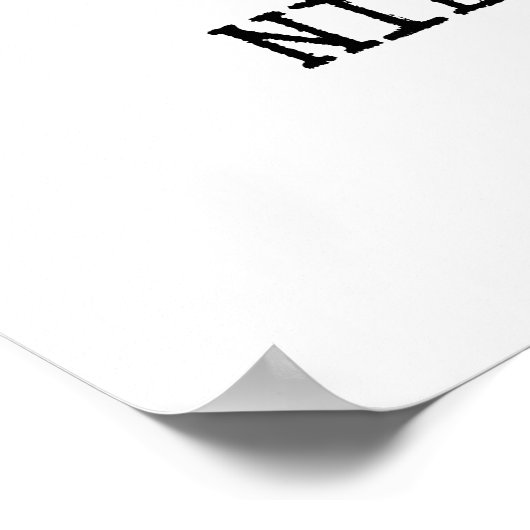 Inspirerend "Goodness" en liefdesquote NIETZSCHE Poster (Hoek)