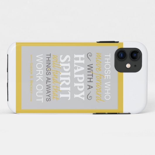 inspirerend gordon b hinckley lds citeert Case-Mate iPhone case (Achterkant (horizontaal))