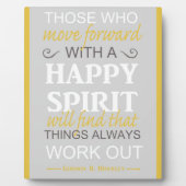 inspirerend gordon b hinckley lds citeert fotoplaat (Voorkant)