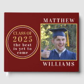 Inspirerend Gouden Fotoklasse van 2025 Afstuderen Gastenboek (Voorkant)