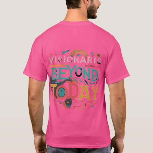 Inspirerend grafisch T-shirt voor innovators (Achterkant)