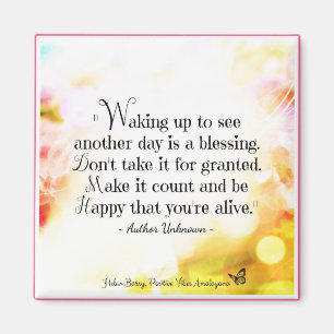 Inspirerend Gratitude Magnet