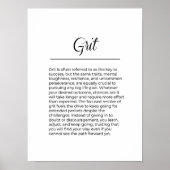 INSPIREREND-GRIT-opheffing Poster (Voorkant)