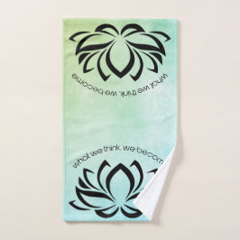 Inspirerend gymhanddoek handdoek
