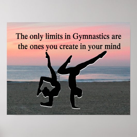 INSPIREREND GYMNAST POSTER (Voorkant)