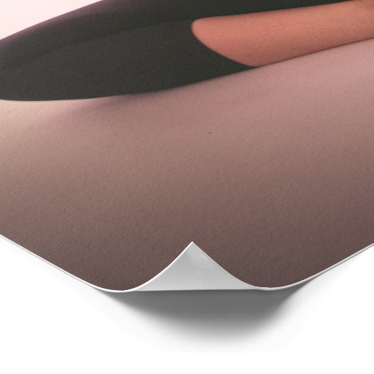 Inspirerend Gymnastiek Quote Poster (Hoek)