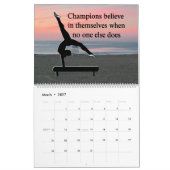 INSPIREREND GYMNASTIEKKALENDER KALENDER (Mar 2027)