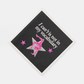 INSPIREREND GYMNASTISCH ONTWERP SERVETTEN (Hoek)