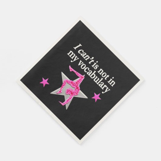 INSPIREREND GYMNASTISCH ONTWERP SERVETTEN (Hoek)