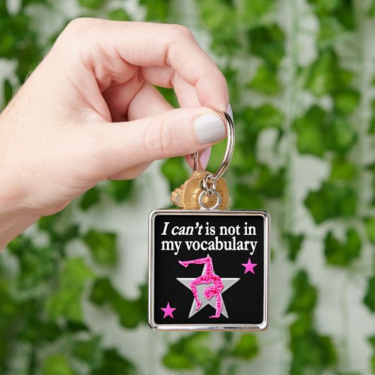 INSPIREREND GYMNASTISCH ONTWERP SLEUTELHANGER (Hand)