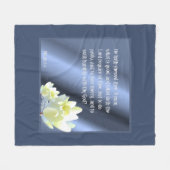 Inspirerend handleiding voor scripts fleece deken (Voorkant (Horizontaal))