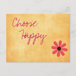 Inspirerend Happy Message-Briefkaart Briefkaart