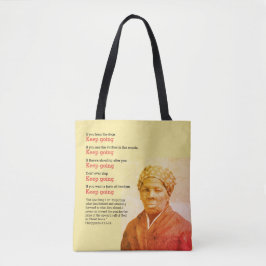 Inspirerend HARRIET TUBMAN blijft Citaat halen Tote Bag