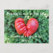 Inspirerend hart Briefkaart (Voorkant)