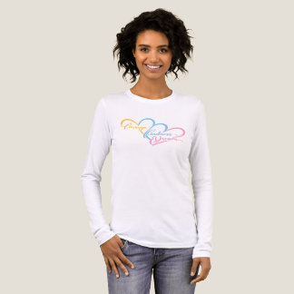 Inspirerend Hart Grafiek Tri-Blend Shirt