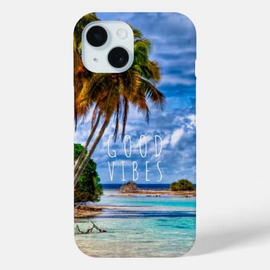 Inspirerend Hawaiian Beach Summer Landscape Case-Mate iPhone Case (Achterkant)