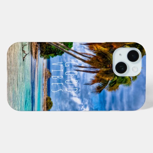 Inspirerend Hawaiian Beach Summer Landscape Case-Mate iPhone Case (Achterkant (horizontaal))