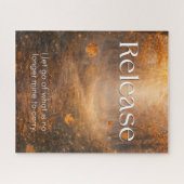 Inspirerend helend geschenk voor angst  legpuzzel (Horizontaal)
