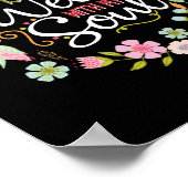 Inspirerend, het is goed met mijn ziel poster (Hoek)