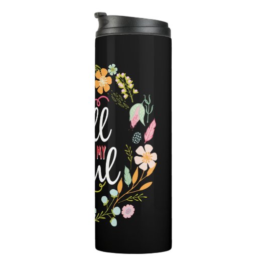 Inspirerend, het is goed met mijn ziel thermosbeker (Geroteerd rechts)