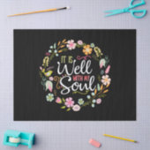 Inspirerend, het is goed met mijn ziel tissuepapier (Craft)