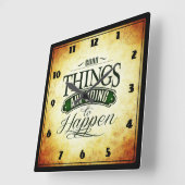 Inspirerend het Uitsplitsen Citaat Bericht van de  Vierkante Klok (Hoek)