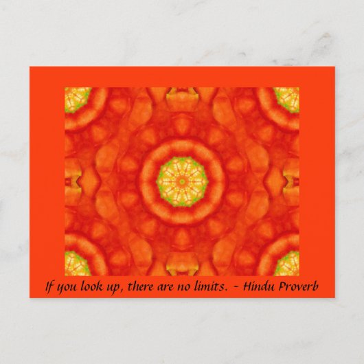 inspirerend Hindu Proverb uit India Briefkaart (Voorkant)