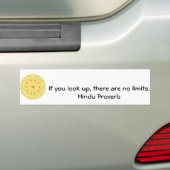 inspirerend Hindu Proverb uit India Bumpersticker (Op auto)