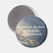 inspirerend Hindu Proverb uit India Magneet (Voorkant / Achterkant)