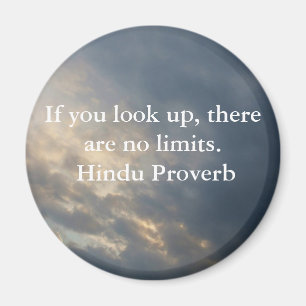 inspirerend Hindu Proverb uit India Magneet