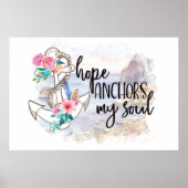 Inspirerend hoopkunst poster (Voorkant)